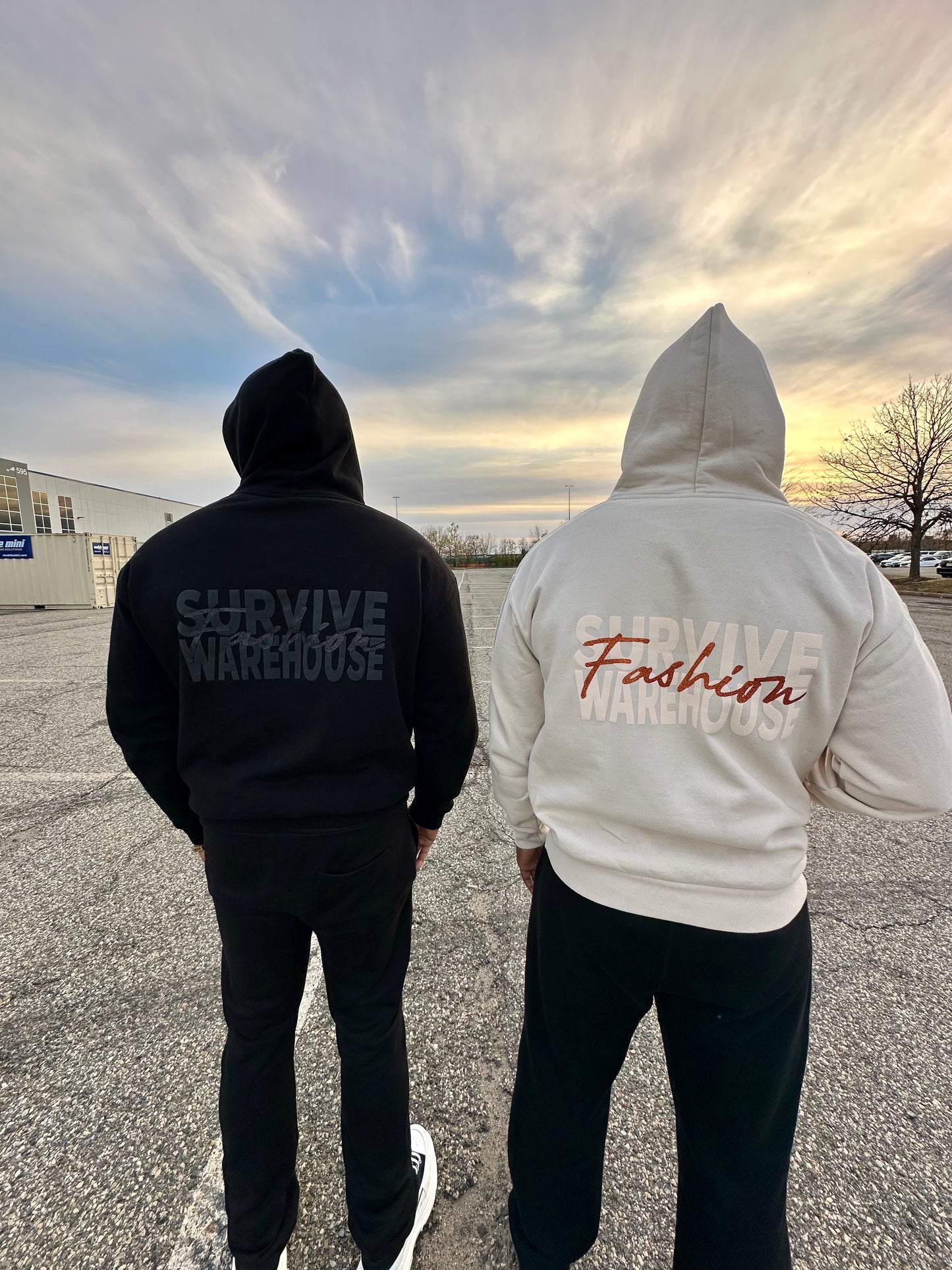 Black Fashion Warehouse Hoodie
