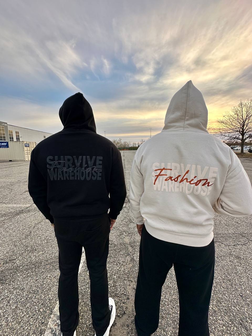 Cream Fashion Warehouse Hoodie