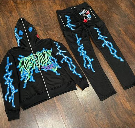 Lightning sweatsuit