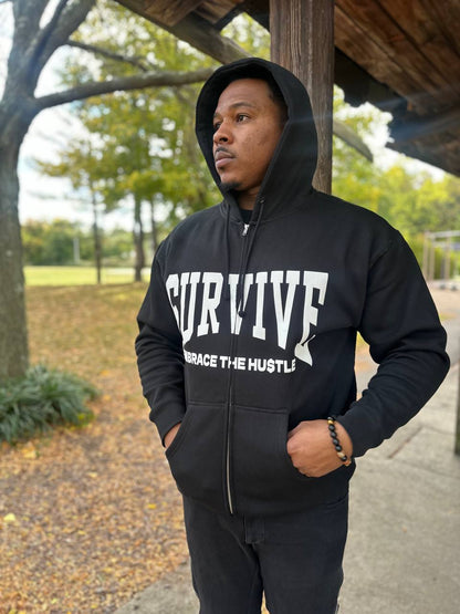 Survive Struggle Embrace Hustle Hoodie